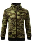 Mikina pánská Camo Zipper C19