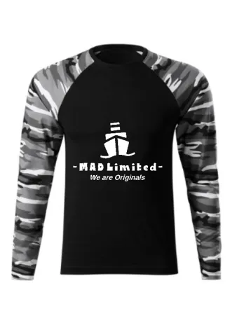 Triko unisex Camouflage LS 166