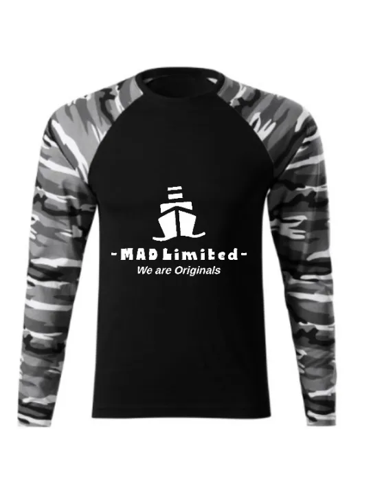 Triko unisex Camouflage LS 166