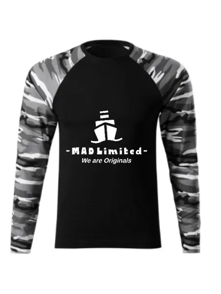 Triko unisex Camouflage LS 166