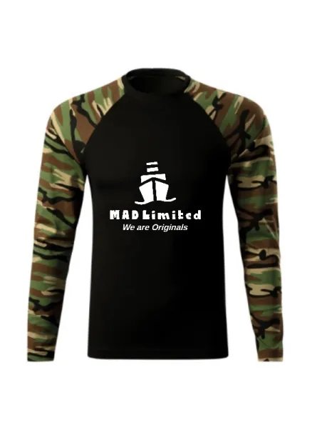 Triko unisex Camouflage LS 166