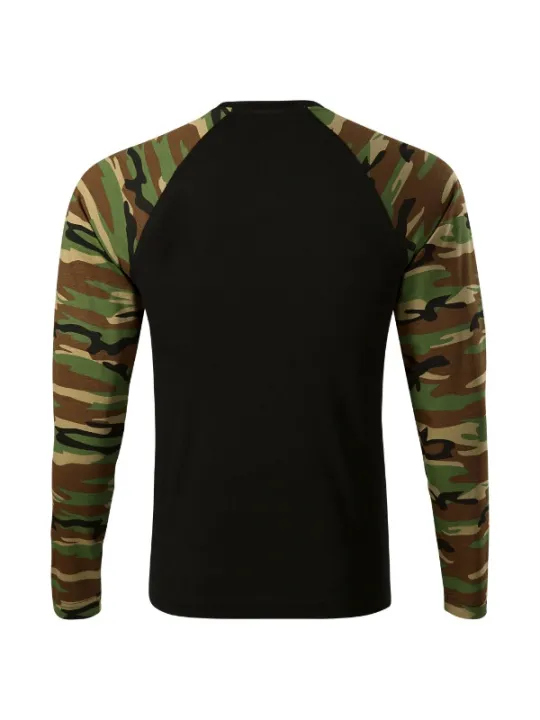 Triko unisex Camouflage LS 166