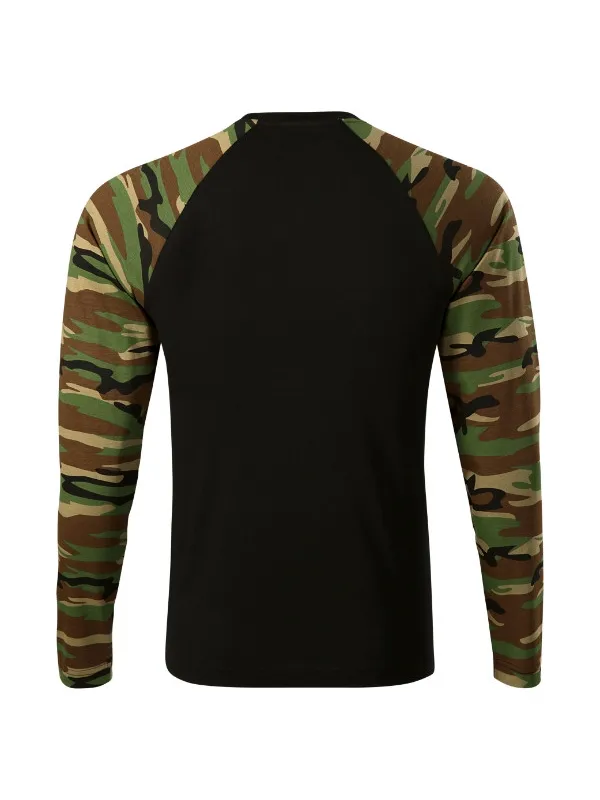 Triko unisex Camouflage LS 166