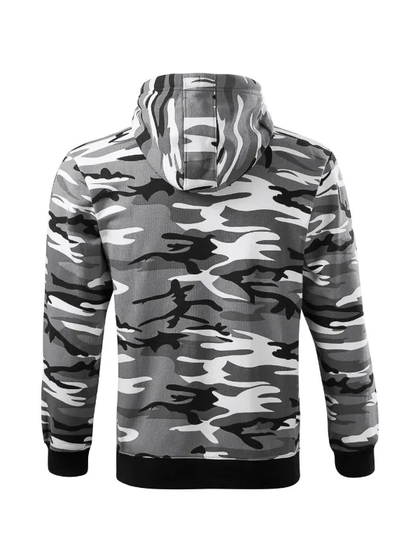 Mikina pánská Camo Zipper C19