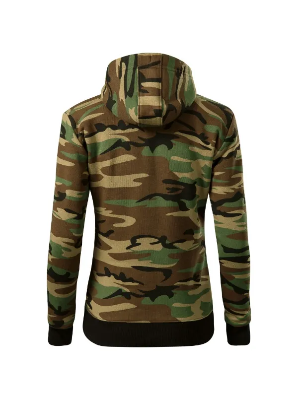 Mikina dámská Camo Zipper C20