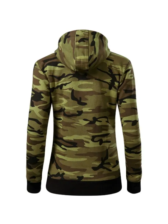 Mikina dámská Camo Zipper C20