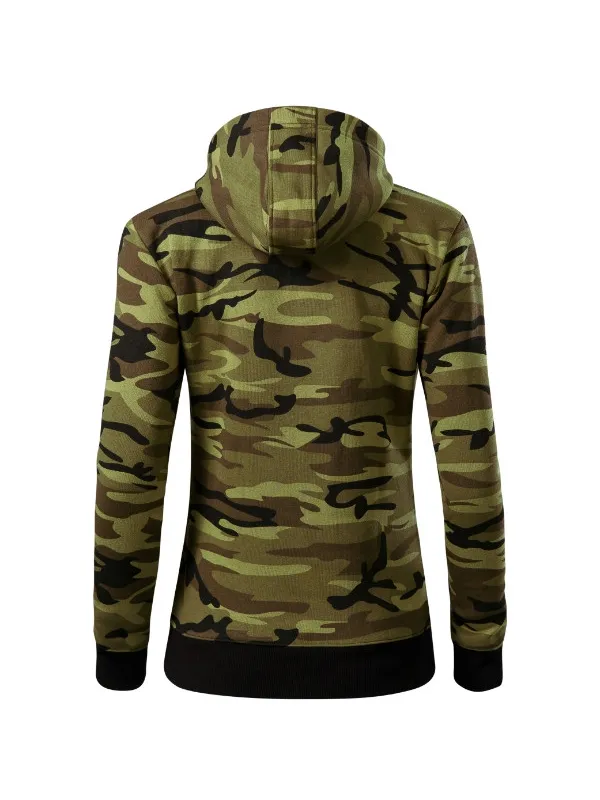 Mikina dámská Camo Zipper C20